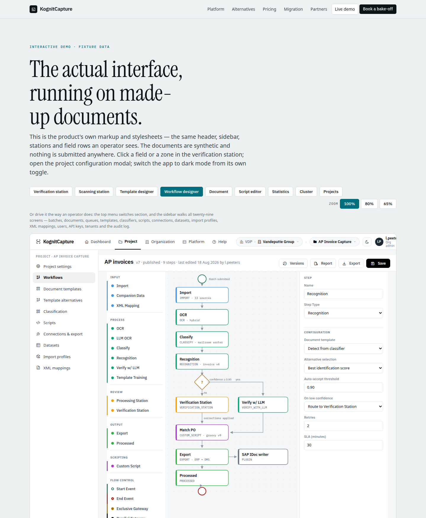 Workflow designer, August 2026 build